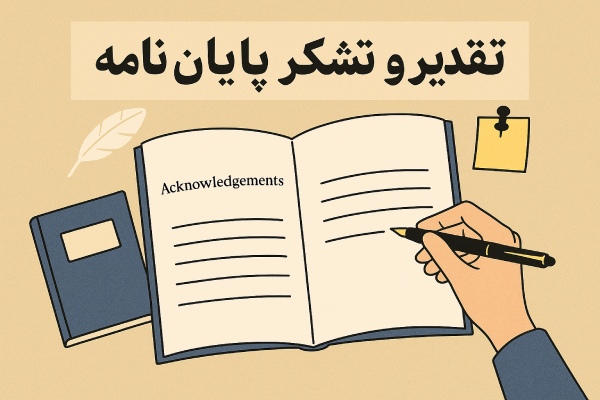 مجموعه جامع ۲۰ نمونه تقدیر و تشکر