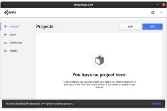 نصب Unity Hub
